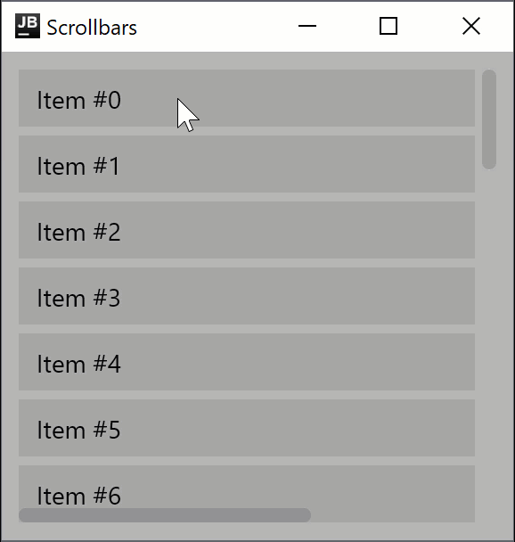 Scrollbar