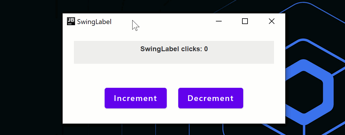 SwingLabel