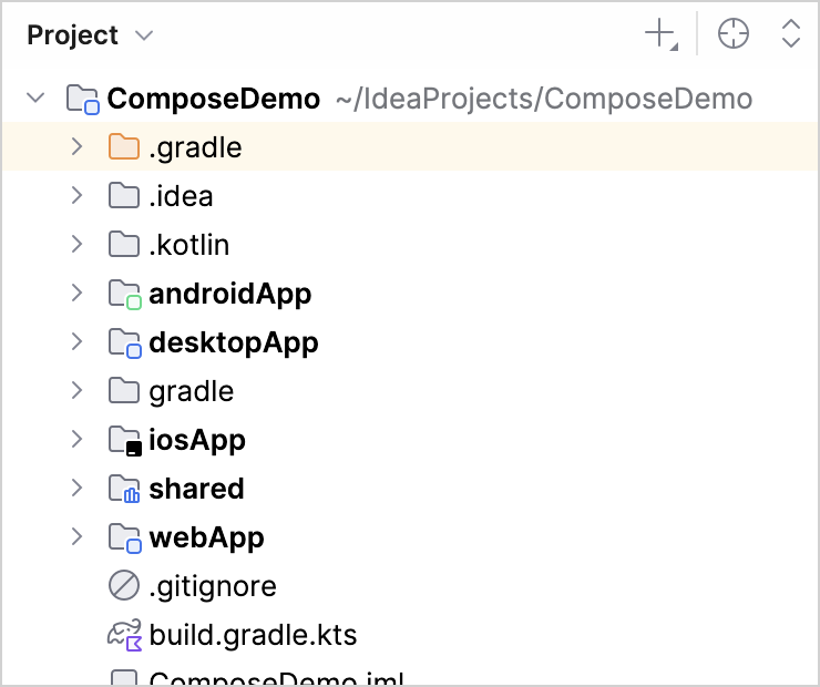 Compose Multiplatform 项目结构