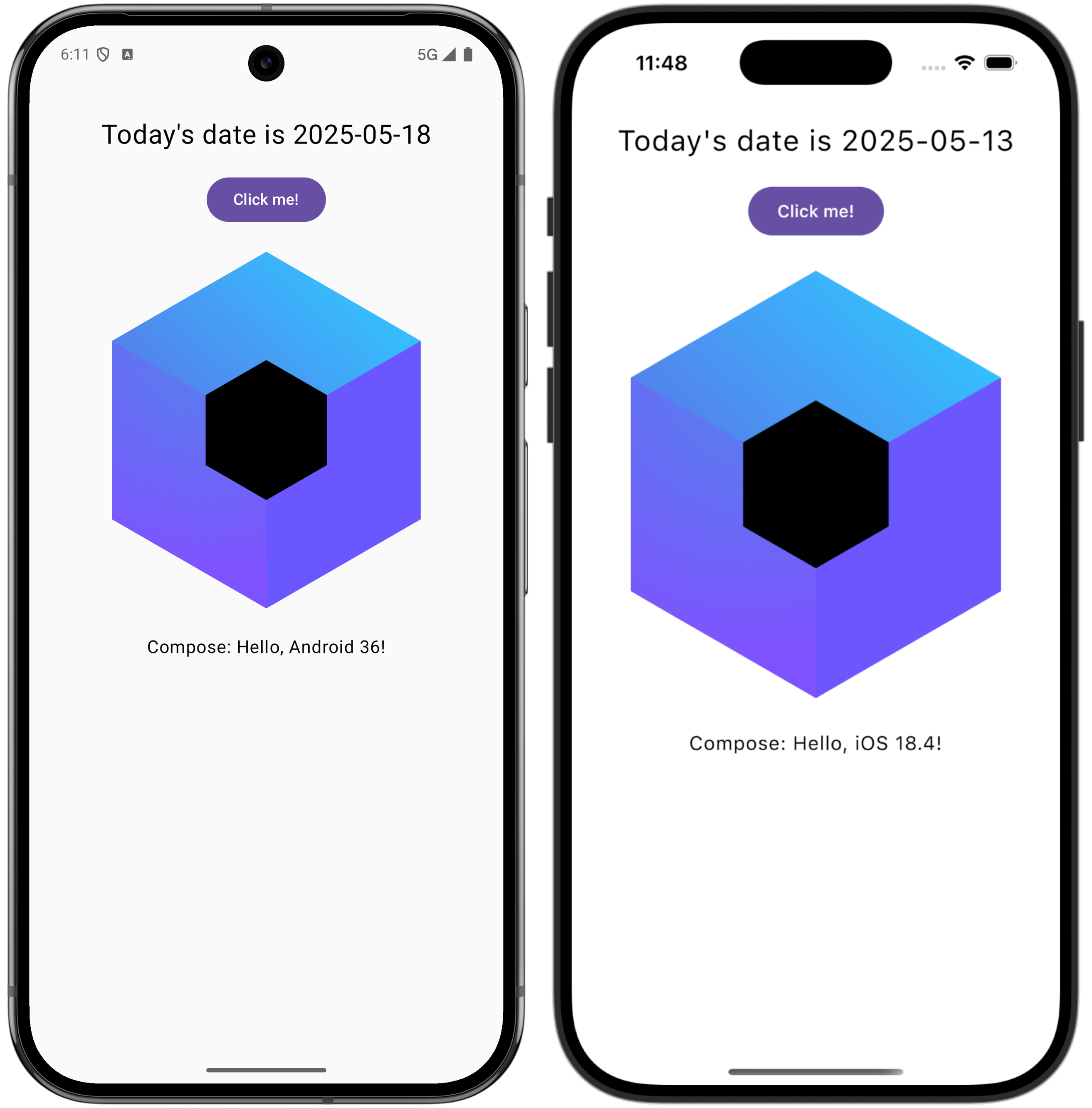 Android 和 iOS 上的第一个 Compose Multiplatform 应用