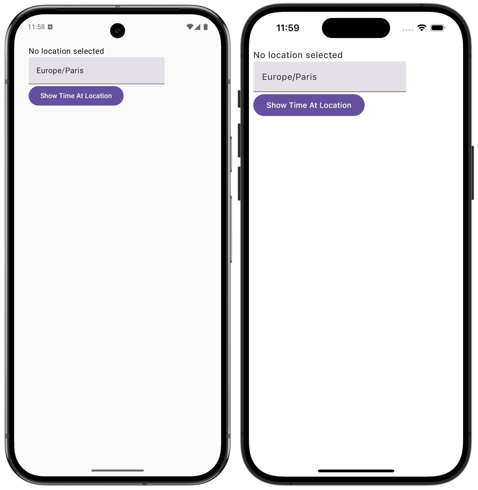Android 和 iOS 上 Compose 跨平台应用中的用户输入