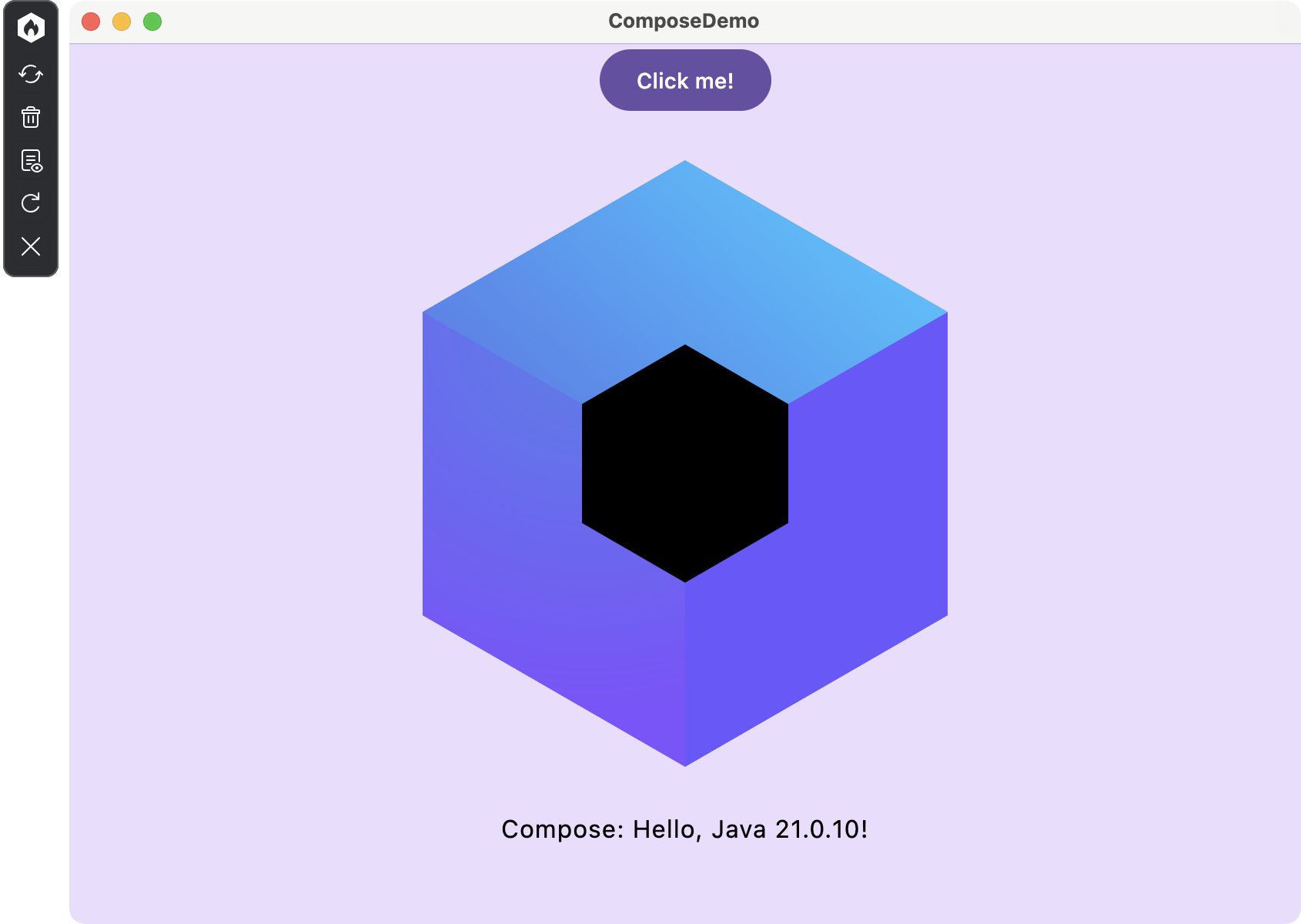 桌面端上的第一个 Compose Multiplatform 应用