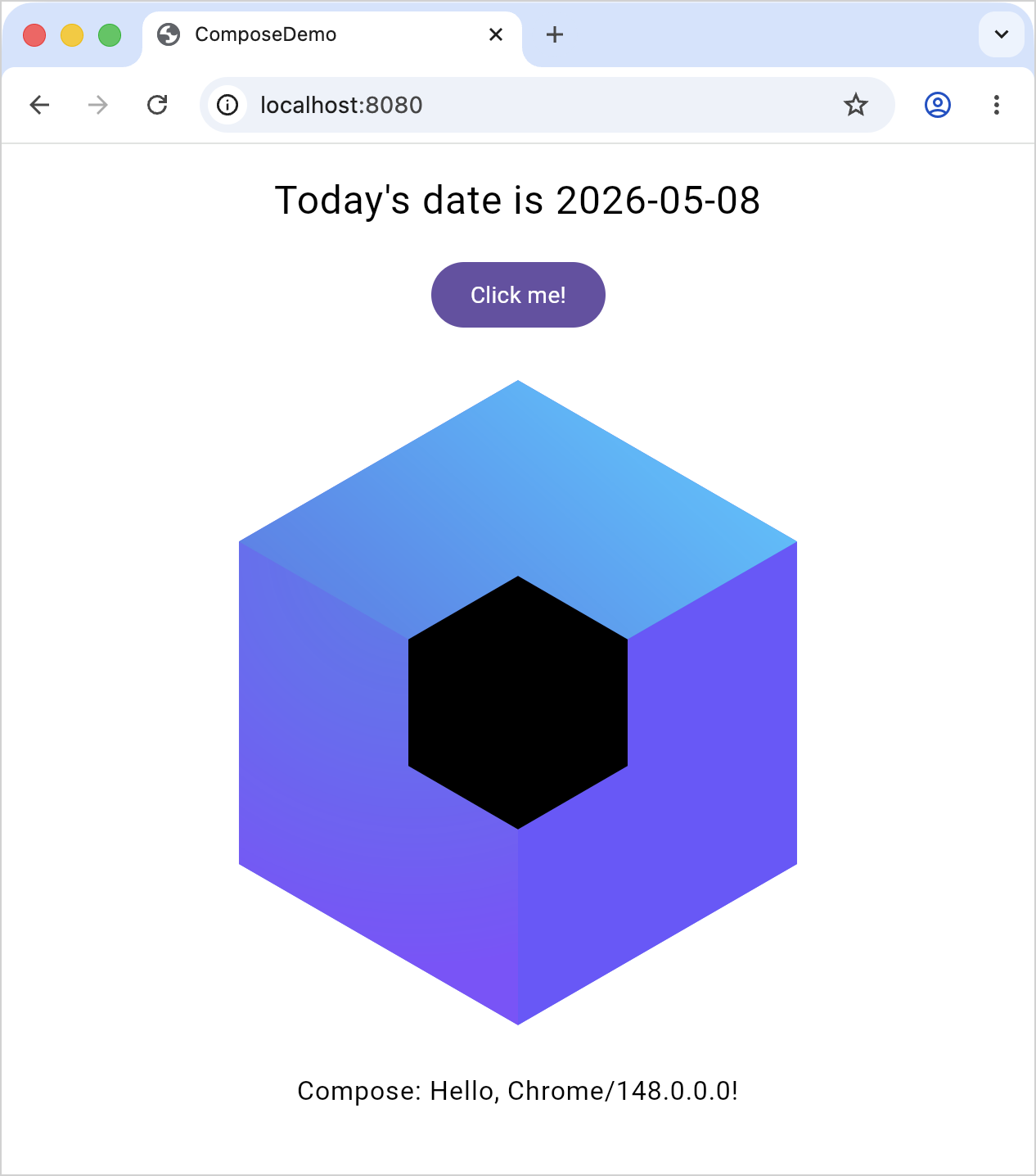 Web 上的第一个 Compose Multiplatform 应用
