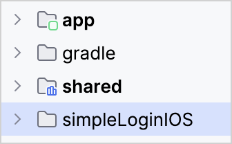 Android Studio 中的 iOS 项目