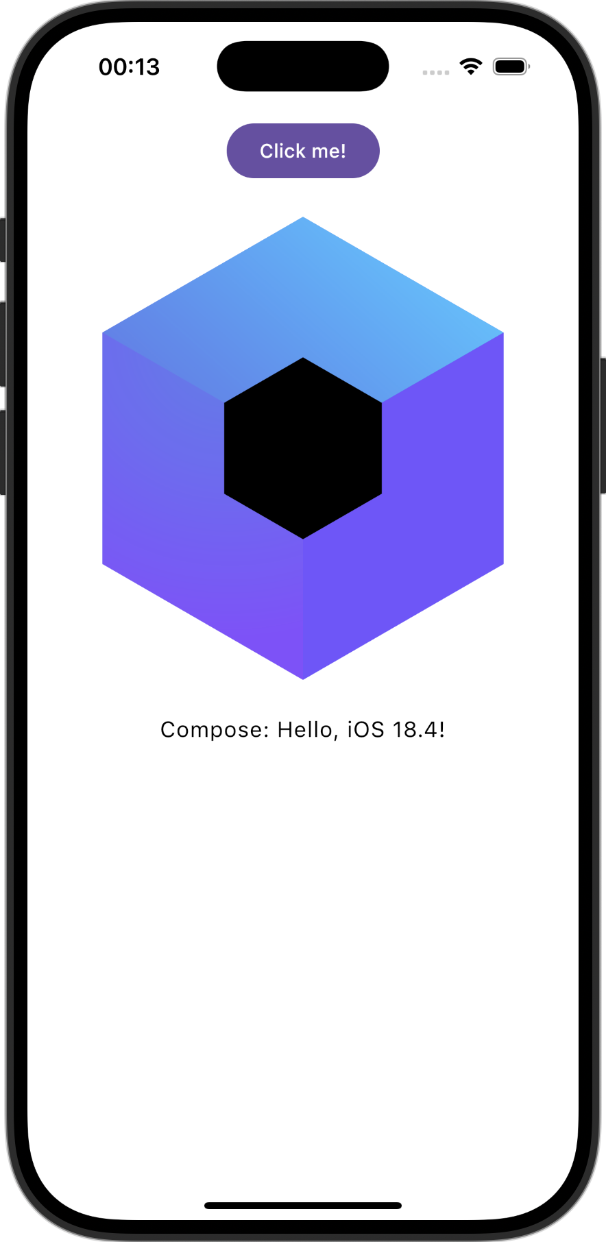 在虚拟设备上运行的 iOS 应用
