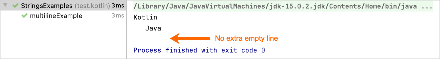 Kotlin 多行输出