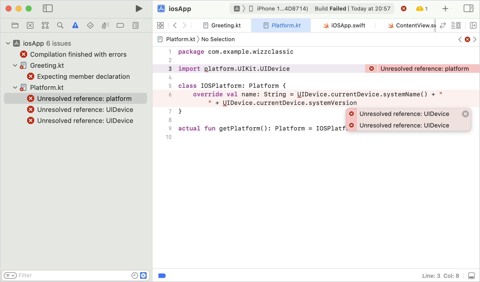 改进了 Xcode 中的 Gradle 错误输出
